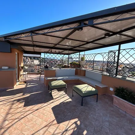 Arenula16 - Attico Con Terrazza Panoramica * 로마