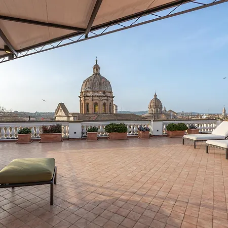 Arenula16 - Penthouse With 360 Degree View Terrace Appartamento