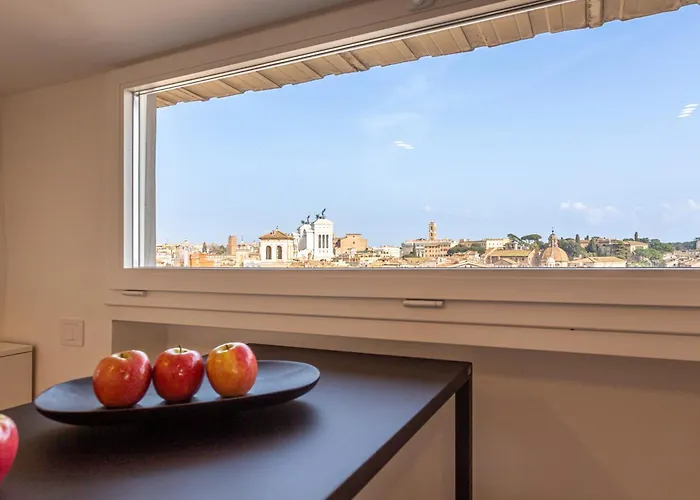 Arenula16 - Penthouse With 360 Degree View Terrace Řím