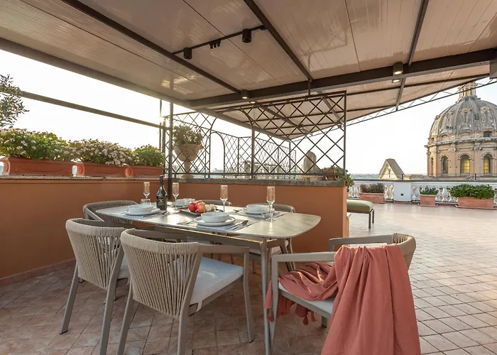 Arenula16 - Penthouse With 360 Degree View Terrace * Řím