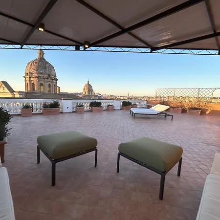 Apartmán Arenula16 - Attico Con Terrazza Panoramica *